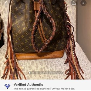 Flash sale! Louis Vuitton Noe Boho fringe